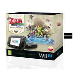 Consola Wii U Premium Pack   Zelda Wind Waker Jd   Juego Descargable